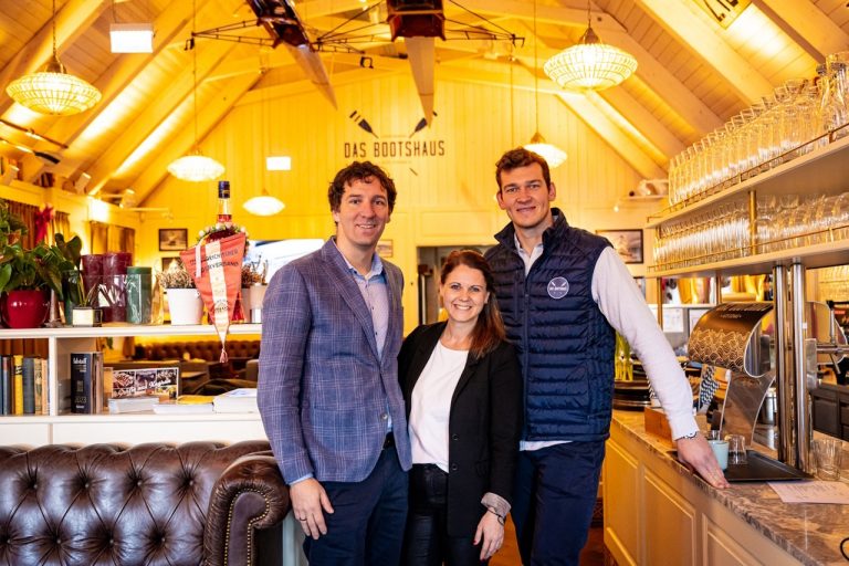 Perfekten Käsefondue im Landtmann Das Bootshaus