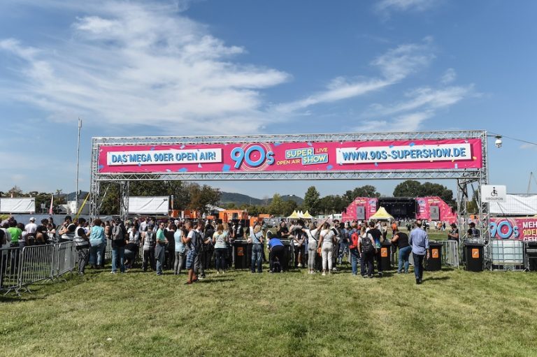 In zwei Tagen steigt endlich die große „90s Super Show“ auf der Kaiserwiese