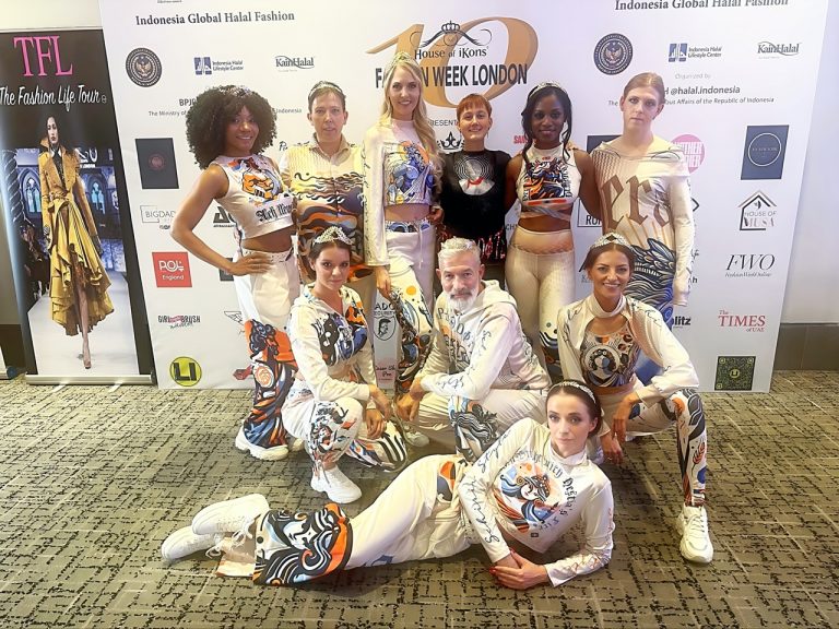 Beatrice Turin und Schirin Thoma auf der London Fashionweek