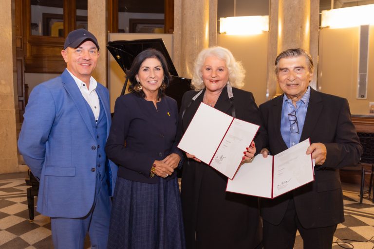 Verleihung des Professorinnentitels an Marika Lichter und des Titels Professor an Erich Seitter