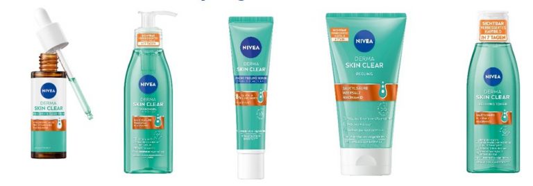 Neues Produkt und verbesserte Formeln bei Nivea