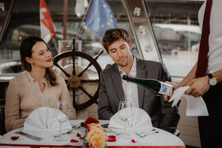 Valentinstagszauber auf der Donau