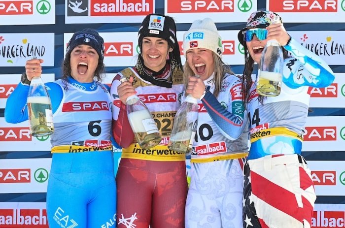 20250205 Ski WM Saalbach Super G Damen