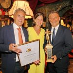 „Goldener Johann Strauss“ an Kammersänger Jonas Kaufmann am05.09.2025 im Marchfelderhof – © Conny de Beauclair