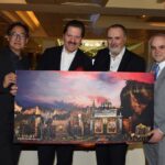 Groß (v.l.n.r. Rico Gulda, Daniel Serafin, Hans Peter Doskozil, Matthias Grün (c) Gregor Hafner)