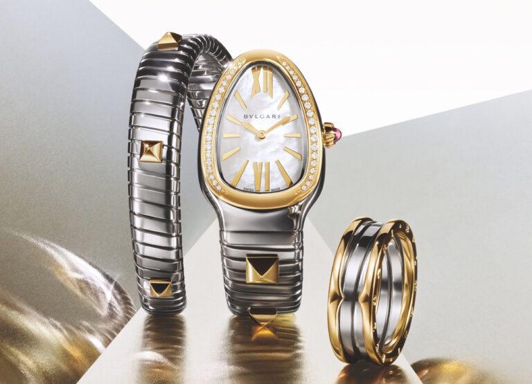 Wenn Gold auf Stahl trifft: Bvlgari interpretiert einen Klassiker neu“