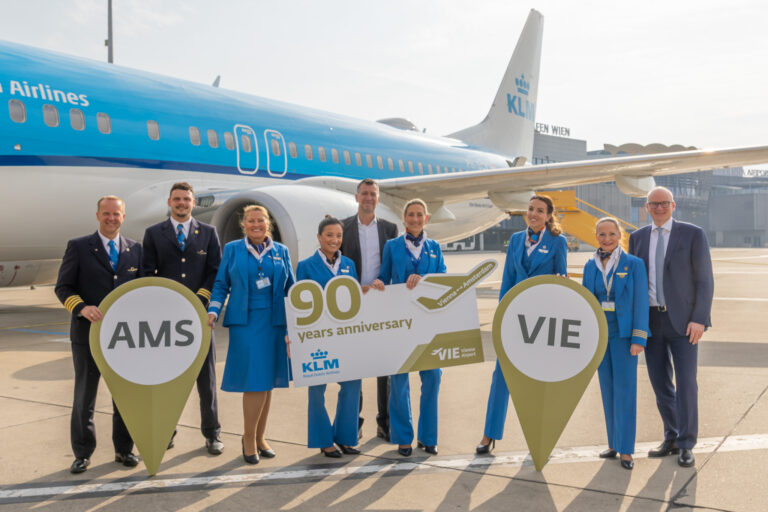 Eine Luftbrücke mit Geschichte: KLM & Wien