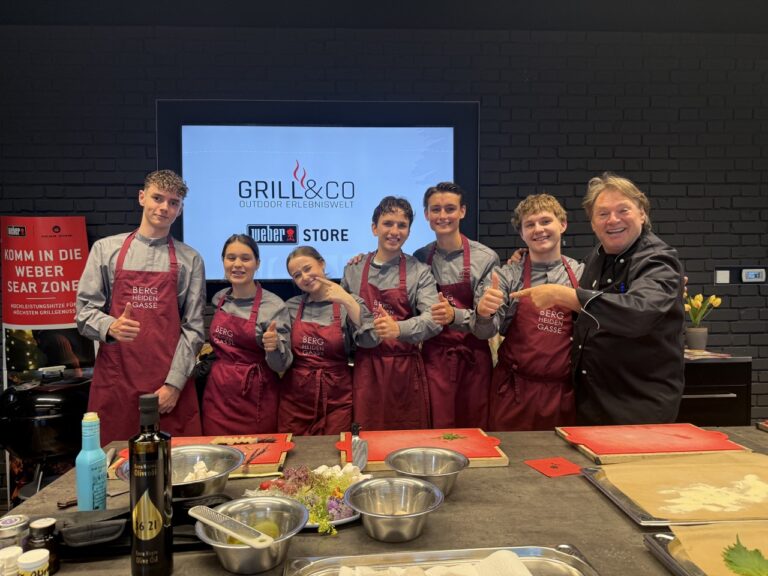 Schüler gegen Lehrer: Ein Grillwettbewerb für den guten Zweck