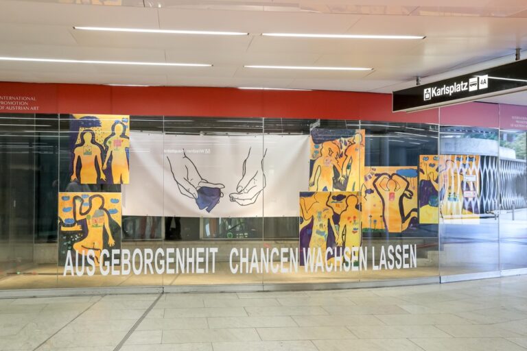 Kleine Lichtquellen: Kinderkunst in Wiens U-Bahn